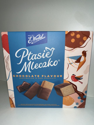 bilde av e wedel ptasie mleczko chocolate flavour dark chocolate 18*340g