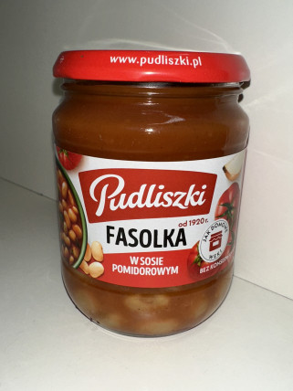 bilde av pudliszki fasola beans in tomato sauce 4*450g