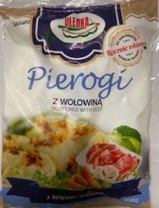 bilde av olenka pierogi wolowina - med biff 15*500g