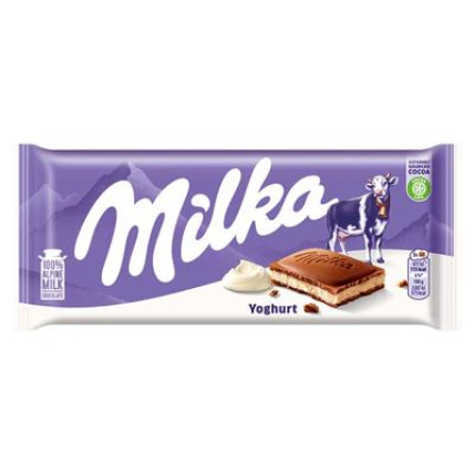 bilde av milka yoghurt 23*100g