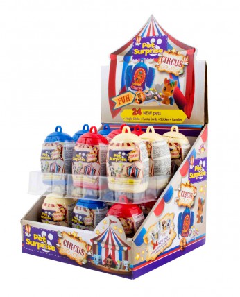 bilde av pet surprise circus 18*10g