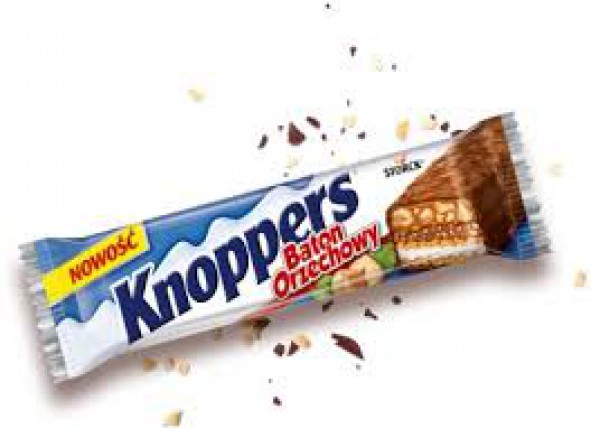 bilde av knoppers hazelnuts 40*40g