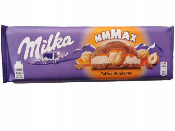 bilde av milka mmmax toffee wholenut 12*300g