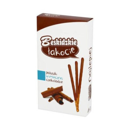 bilde av aksam beskidzkie lakocie paluszki chocolate 14*50g