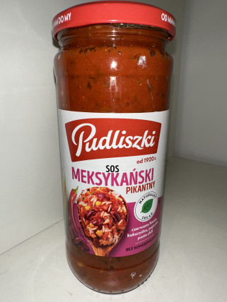 pudliszki sauce mexican pikant 6*480g