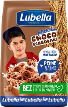 bilde av lubella mlekolaki choco piegolaki - frokost 9*500g