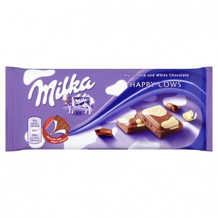 bilde av milka happy cow 24*90g