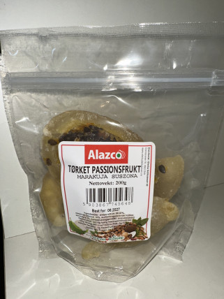 alazco passionsfrukt tørket 25*200g