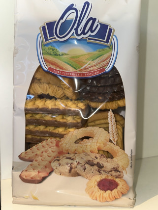 bilde av ola mix of cookies - kjeksblanding 10*500g