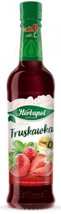 bilde av herbapol sirup strawberry 8*420ml