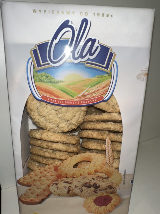 ola oatmeal cookies - havrekjeks med sesamfrø 10*500g