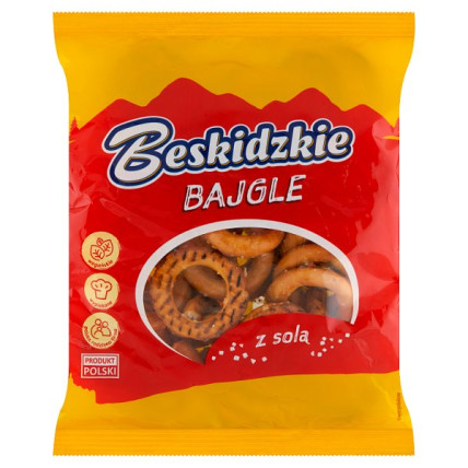 bilde av aksam beskidzkie bajgle salted 14*200g