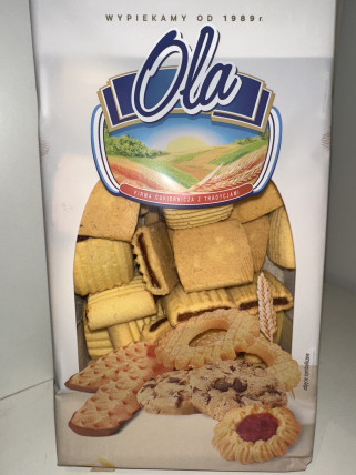ola mørdeigskjeks med aprikossmakfyll 10*500g