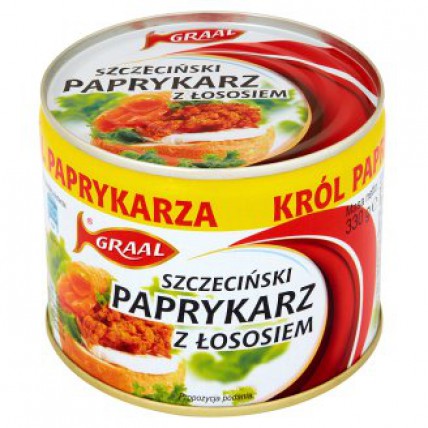 bilde av graal paprykarz szczecinski z lososiem 24*330g