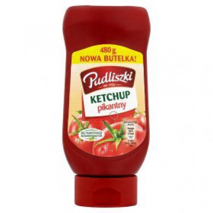 bilde av pudliszki ketchup pikantny - spicy 8*480g