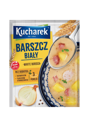 kucharek barszcz bialy - white borsch 25*40g