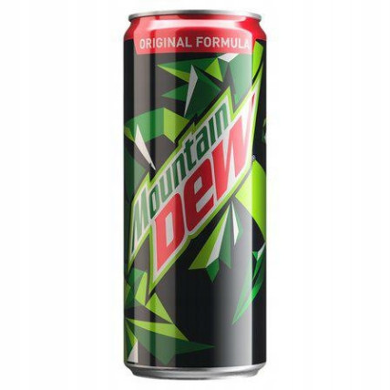 mountain dew can 24*330ml