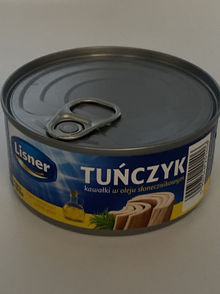 bilde av lisner tunczyk -tuna in sunfloweroil 24*170g