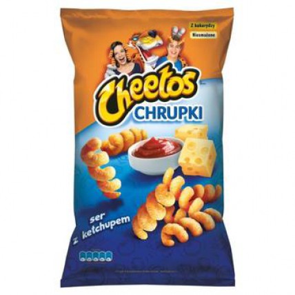 bilde av cheetos spirals cheese with ketchup flavoured 14*130g
