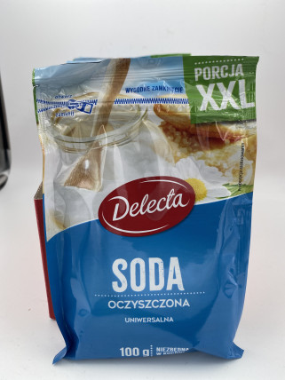 bilde av delecta soda oczyszczona - natrium bikarbonat 25*70g