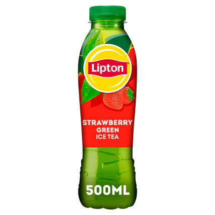 lipton green strawberry pet 12*500ml